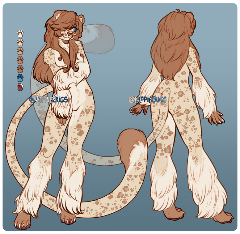 #nudity #female #furry #leopard